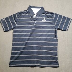 Antigua Polo Shirt Boys XL Blue Pinehurst Putter Boy 1895 Short Sleeve Golf